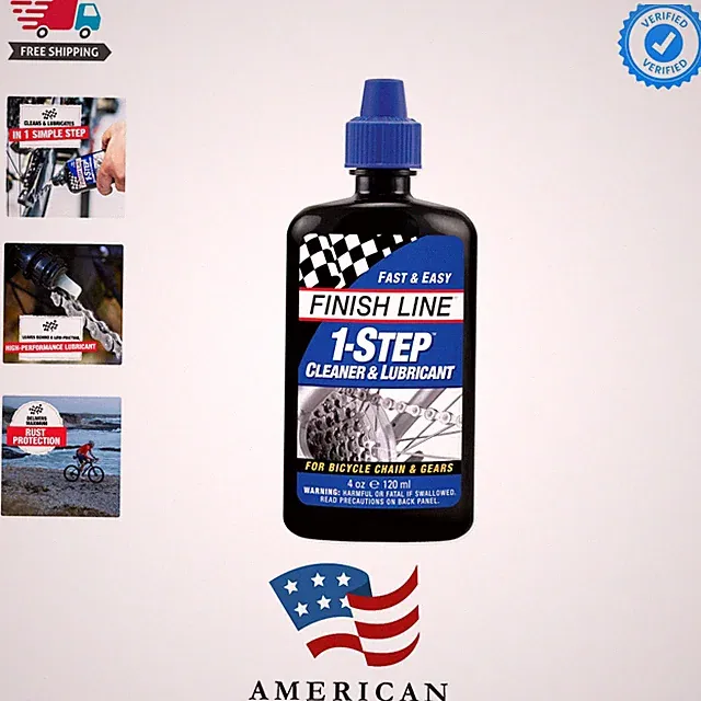 1-Step Bike Chain Cleaner and Lubricant – Cleans, Lubricates & Protects in On...