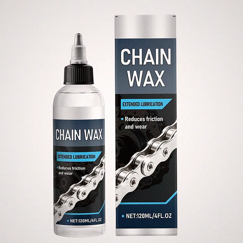 120ml Bike Chain Lubricant Wax for Mountain and Road Bicycles, Smooth Ride