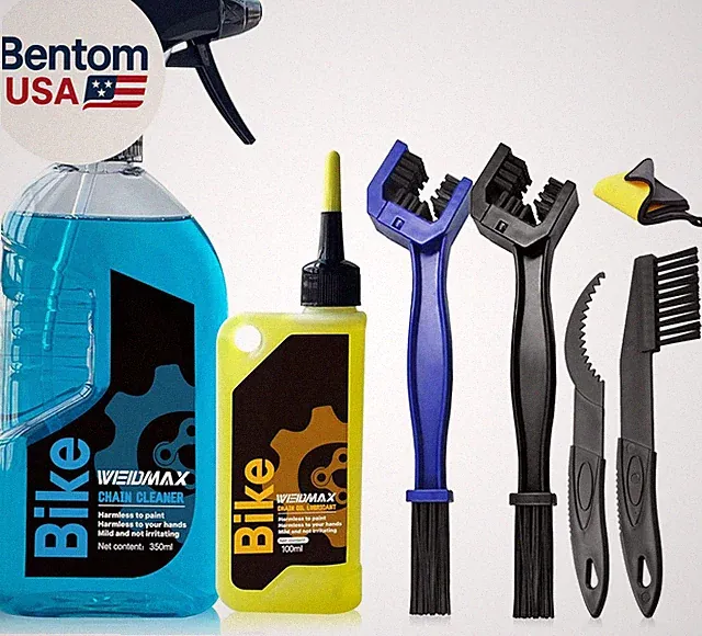 7 in 1 Bike Chain Cleaning Kit, Bike Chain Cleaner Includes 350Ml Degreaser Spra
