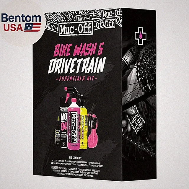 Bike Wash & Drivetrain Essentials Kit - Perfect to Clean, Protect Your Bicycle D