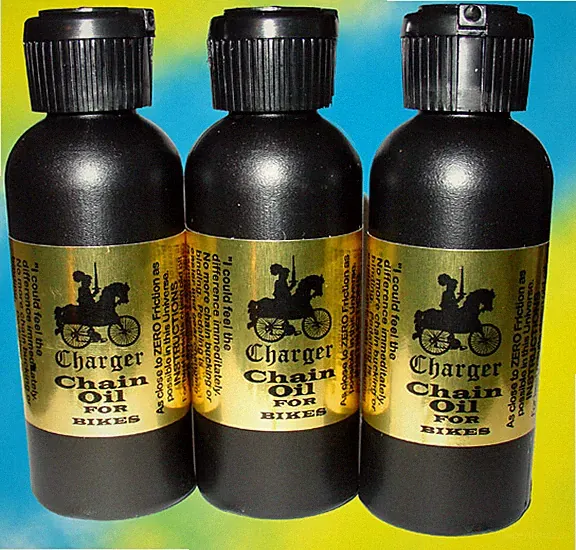 CHARGER CHAIN OIL FOR BICYCLE CHAIN PRO GRADE -Designed for Speed -FREE SHIPPING
