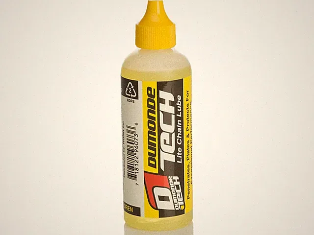 Dumonde Tech Lite Chain Lubricant 4oz (118mL), Drip Light Yellow