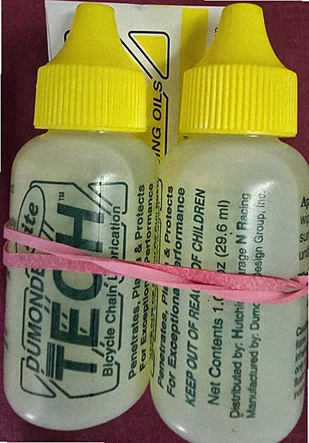 Dumonde Tech LITE Lube (Lubrication) TWO 1 oz Bottles FOR ROAD BIKES