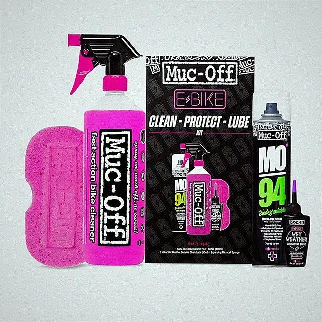 Ebike Clean, Protect & Lube Kit - Bike Cleaning Kit, Bike Maintenance Kit for El