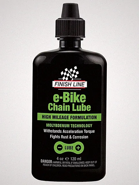 Finish Line e-Bike Chain Lube 4oz (118mL), Drip Black