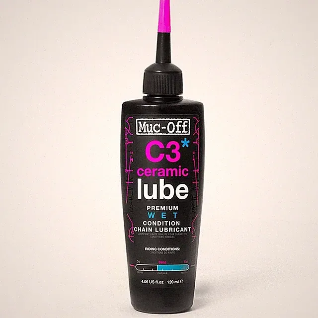Muc-Off C3 Wet Ceramic Bike Chain Lube | Drip Bottle