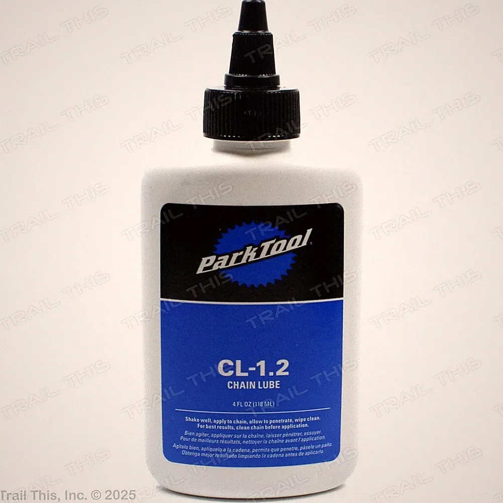 Park Tool CL-1.2 Synthetic Bicycle Chain Lubricant 4oz Wet and Dry
