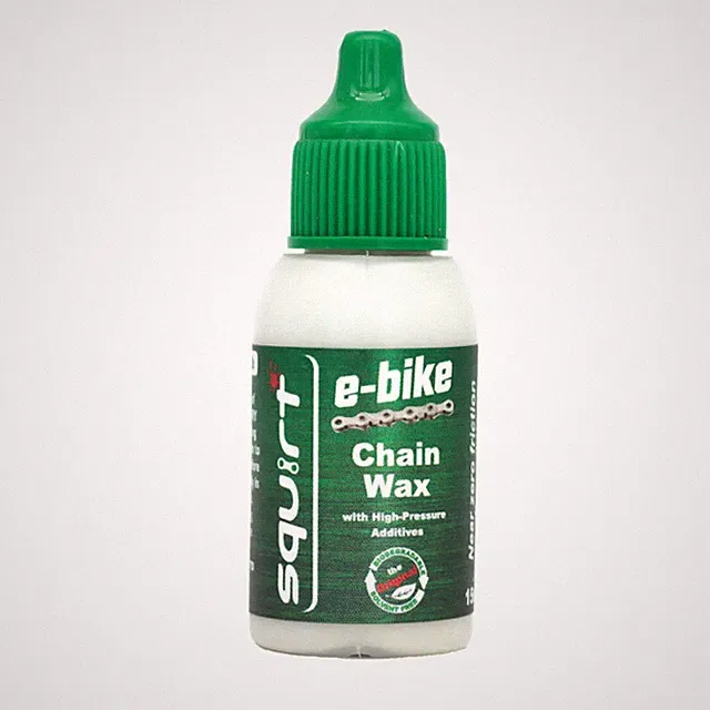 Squirt SQ-073 E-Bike Chain Wax Lube for Electric Bicycle - 15mL (0.5 fl. oz)